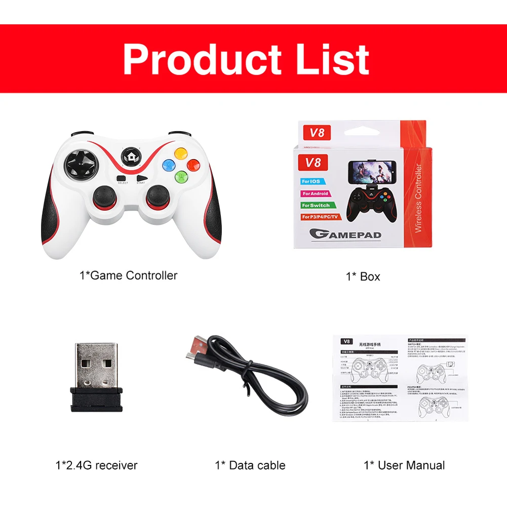 V8 Controller: The Ultimate Gaming Experience for PC, Mobile, and Consoles