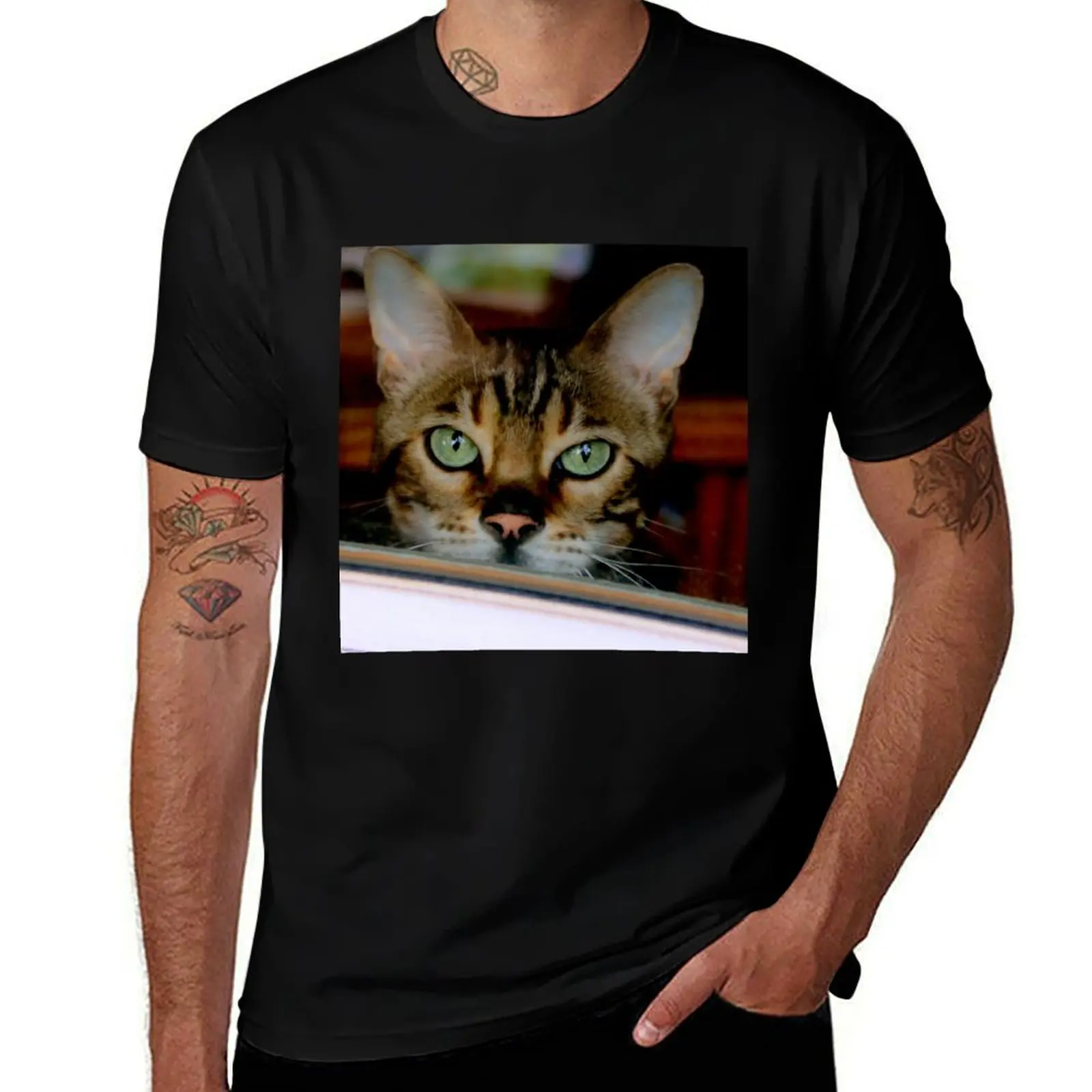 

Just A Bit Nose-y T-Shirt Stretch Fabric Comfort T-Shirt