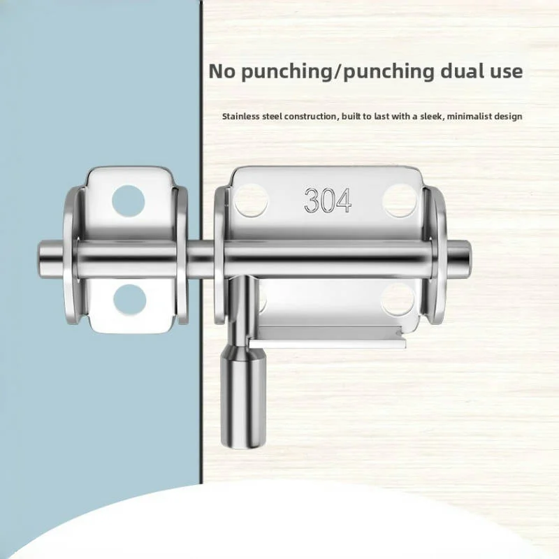 

Засов из нержавеющей стали, прочный раздвижной болт-защелка, фурнитура для дома, для ворот и туалетных кабинок - надежный аксессуар для безопасности