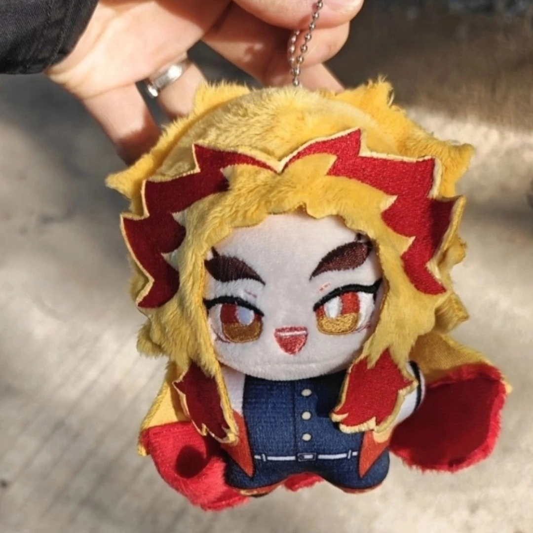 Figurine de dessin animé Demon Slayer Rengoku Kyoujurou, joli sac à dos pendentif étoile de mer, jouets corporels, cadeaux pour les amis Fans, 10CM