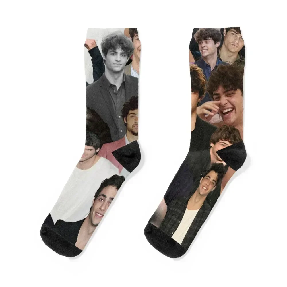 

Noah Centineo photo collage Socks golf winter heated Socks Men Women's