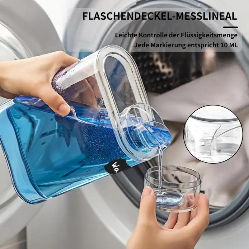 Fabric Softener Container Refillable Liquid Laundry Detergent Dispenser Laundry Detergent Dispensers For Washing Powder home