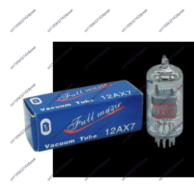 New Fullmusic full true 12AX7 ECC83 12AU7 ECC82 electronic tube gold foot gold word low noise