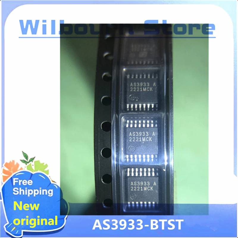 10pcs~50pcs/lot AS3933-BTST AS3933 TSSOP16 Low frequency receiver  Available in stock