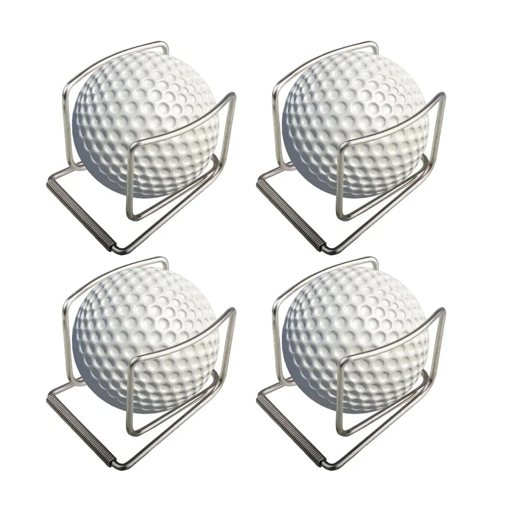 

4 PCS/Bag Wear-resistant Golf Holder Bag Clip Fixed Golf Clubs Buckle Ball Training Aids Outdoor Sports Swing Trainer