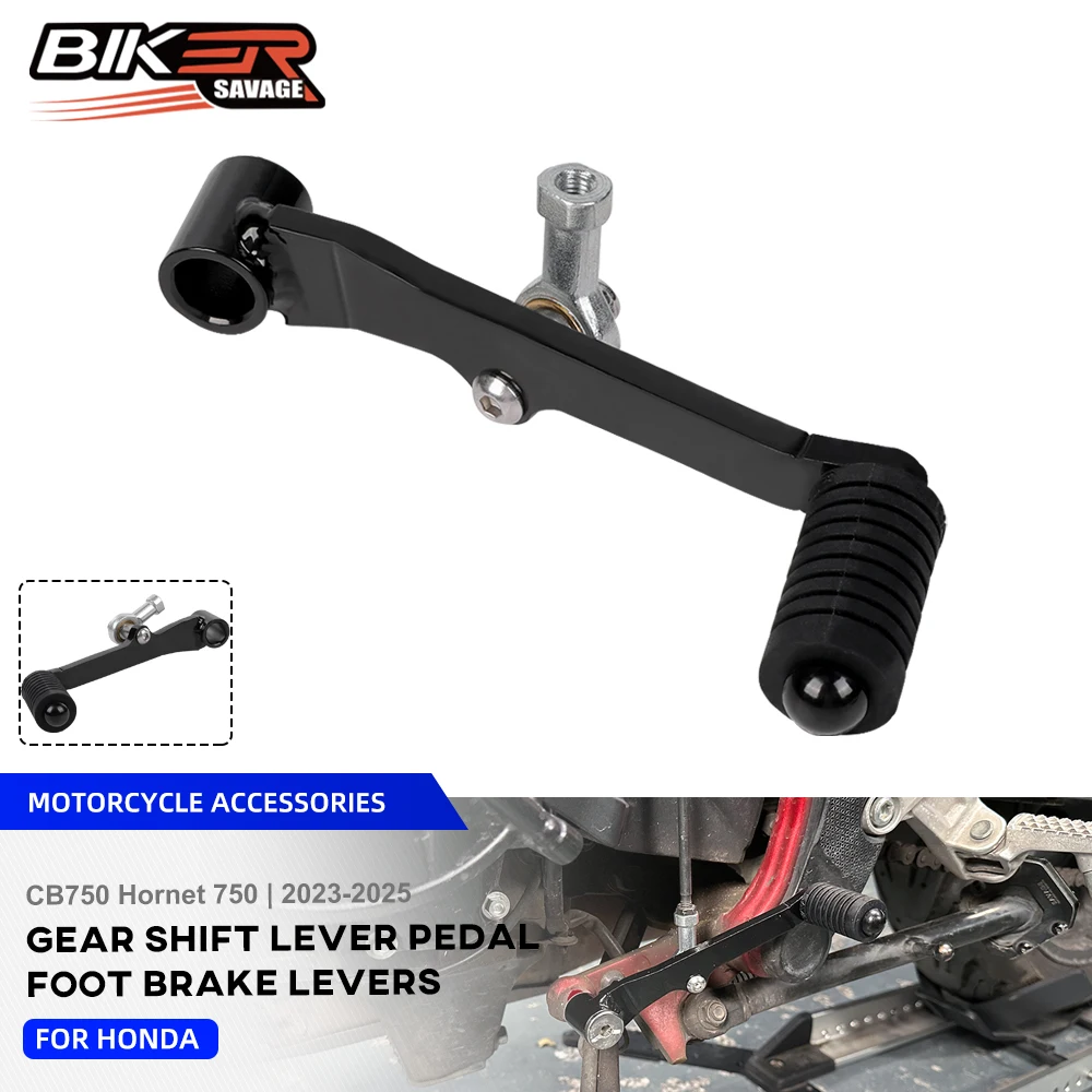 

Рычаг переключения передач Hornet 750, педаль ножного тормоза для Honda CB750 Hornet 2023-2025, рычаг переключения передач для мотоцикла, аксессуары для педалей Gearchange