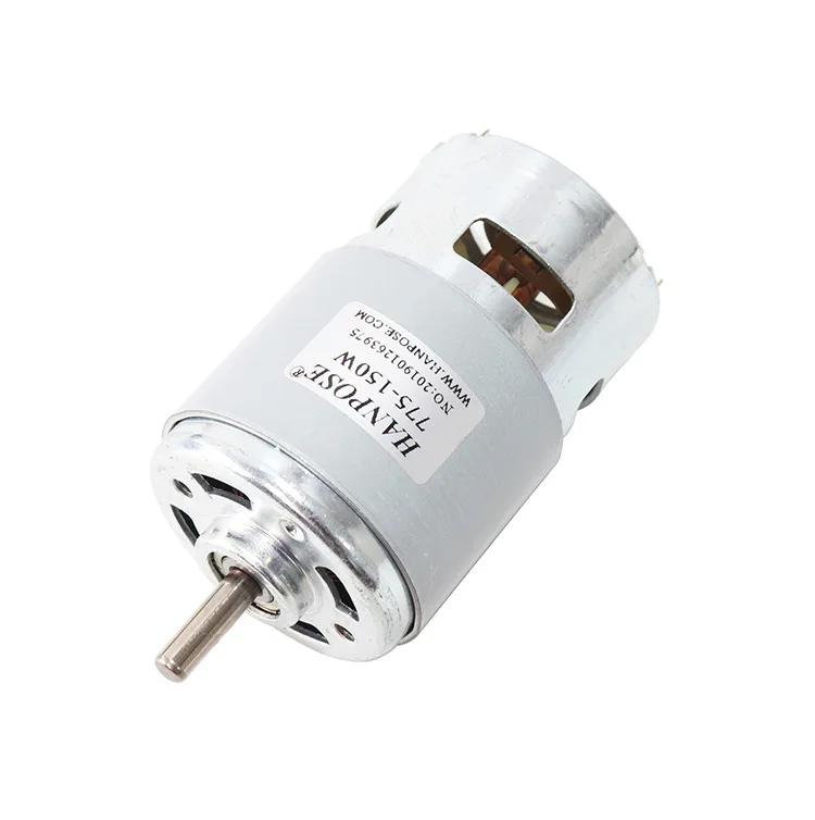 CNC 12-24V 775 795 895 DC Brushed Spindle Motor 80-360W Double Ball Bearing 4000-12000RPM Universal 0.2-0.98N.m