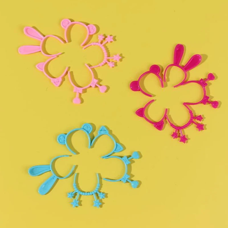 5Pcs Bento Decoration Tools Lunch Bento Box Food Headwear Buffet Sandwich Toppers Decor For Bento Decoration