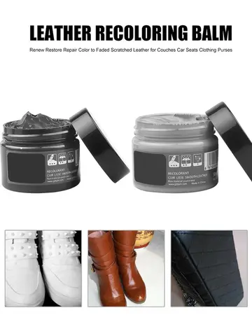 Car Leather Repair Kit Liquid Skin Recoloring Balm No Heat Repair Tool Auto Seat Holes Scratch Cracks rips restoration set shoes