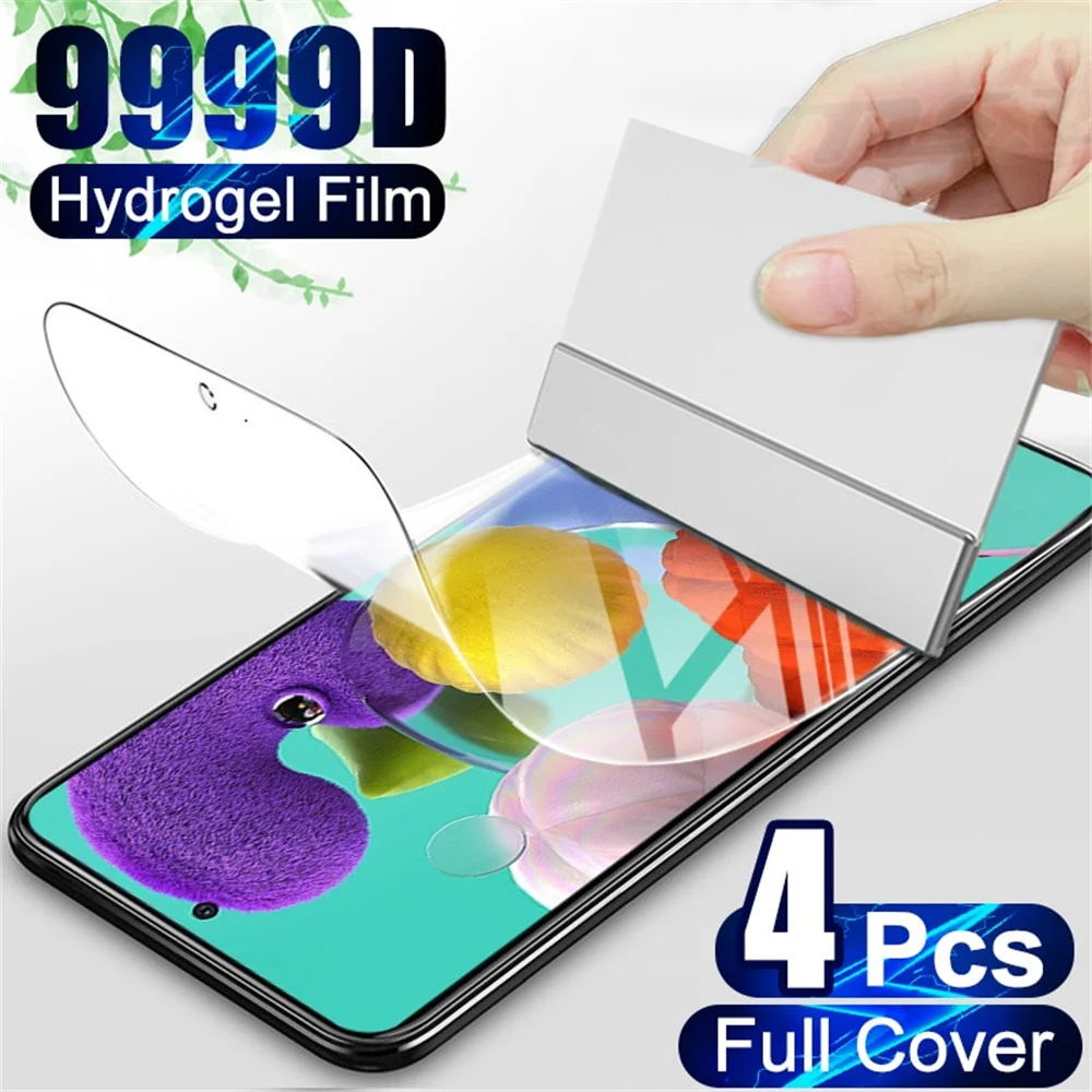 

1-4PCS Soft Hydrogel Film For Samsung A56 5G Galaxy A55 A54 A36 A53 A52 A35 A34 A33 A52s A51 A32 A71 A72 A70 Screen Protector