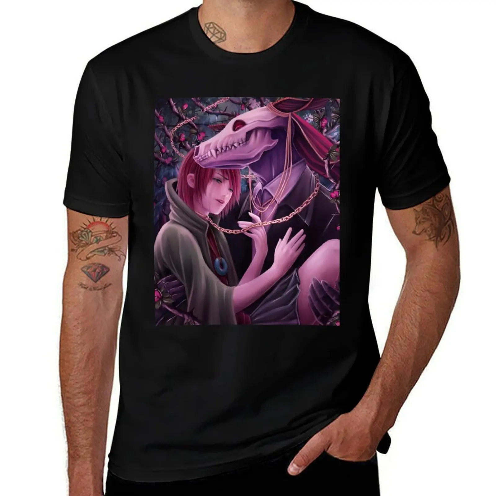 Camiseta de manga corta talla grande de The Ancient Magus Bride