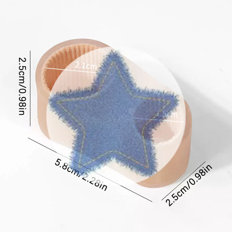 Separador de dedos de silicona, Corrector de juanete, Hallux Valgus, alisador de corrección de dedo pulgar, herramienta para el cuidado de los pies, 1 ud.