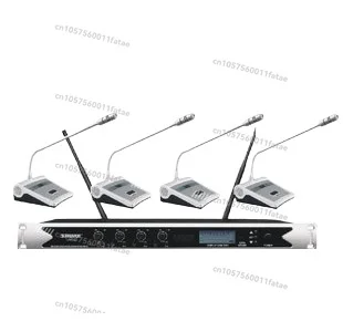 

U4000 One-to-four Wireless Conference Microphone [Ultra-high UHF Frequency Band Is A Must for Customers with High Requirements