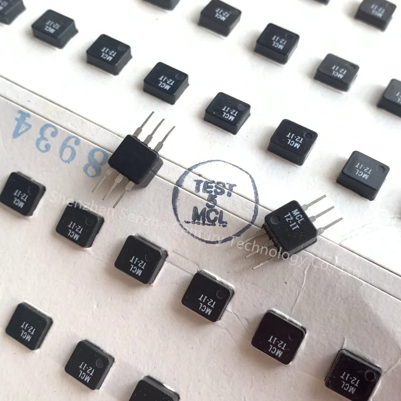 5PCS LOT New Original T21T Audio Transformer Signal Transformer 1:2 CORE & WIRE Transformer 0.07-200MHz T2-1T