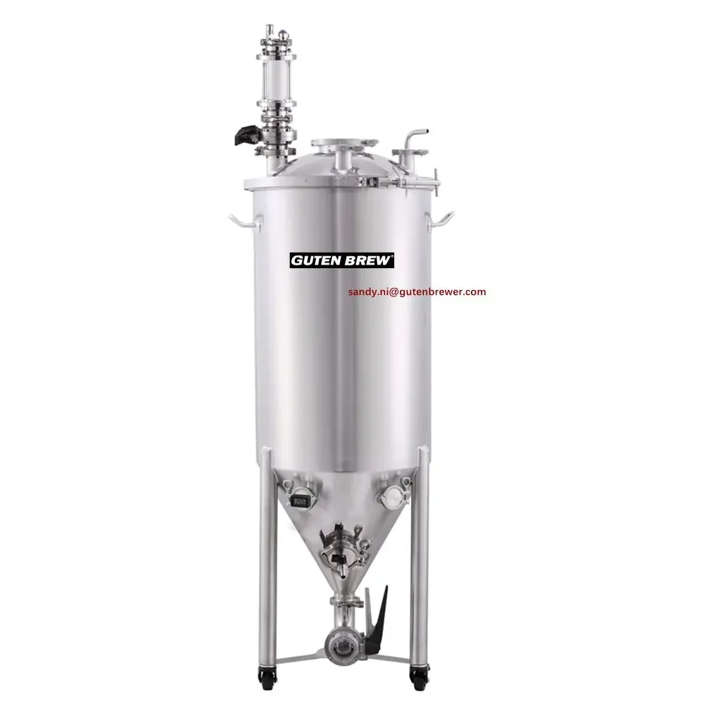 Guten 105L pressure fermenter / 304 stainless steel conical fermenting tank / home brewing machine