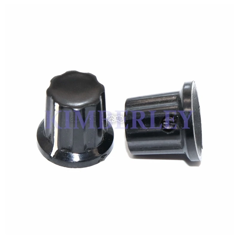 5PCS Potentiometer Knob Cap Formica Knob Machine Panel Operating Knob Cap 4MM Copper Core Potentiometer Knob