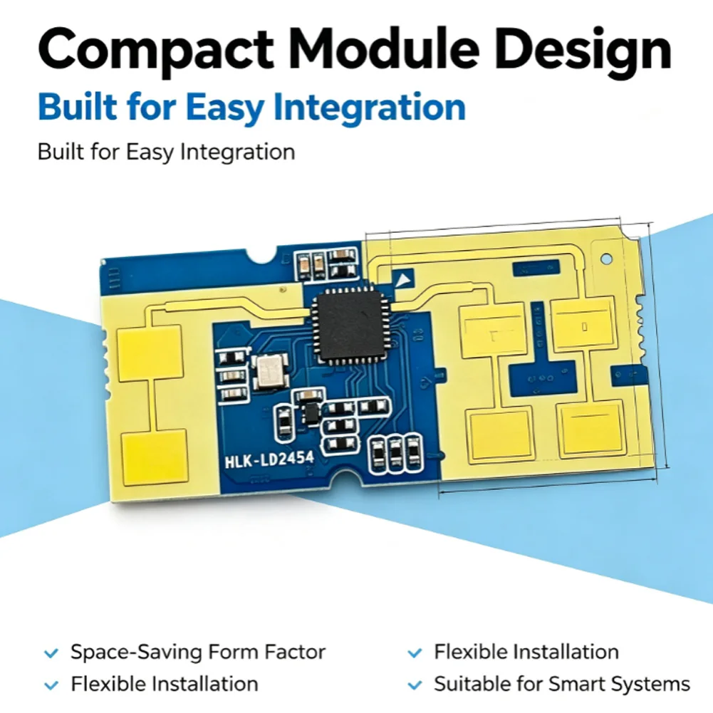 24G Multi-Target Tracking Module Compatible with Embedded Systems for Real-Time Motion Data Acquisition and Processing