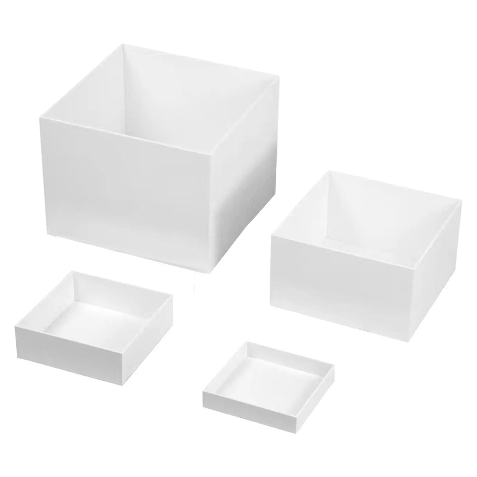 

Buffet Riser Acrylic Riser Space Saving Stackable with Hollow bottoms Food