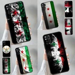 Flag of Syria Case For Xiaomi Redmi Note 13 Pro 8 9 10 11 12 Pro 12S 11S 10S Redmi 12 10C 12C 13C Coque