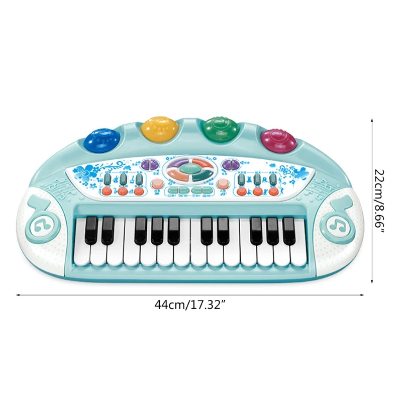 Kinderen doen alsof plastic piano multifunctionele accessoires Educatief voor spelen Muzikaal leerspeelgoed cadeau D5QF