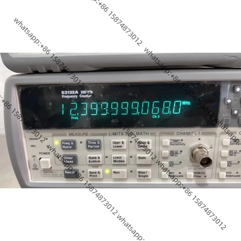 

Agi lent 53132A 225M 12.4G frequency meter