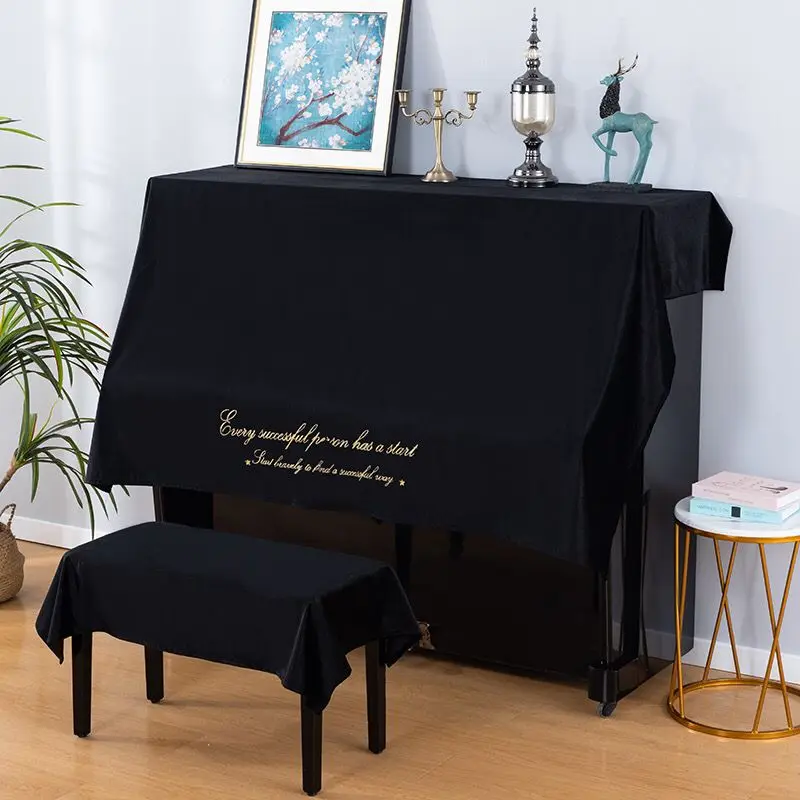 Creative American Piano Cover Dustproof Cover Piano Cover Cloth Piano Top Stool Electronic Piano Keyboard Dustpproof  CoverLH255