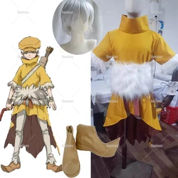Saionji Ukyo Cosplay Costumes Wig Coat Belt Hat Uniform Women Men Halloween Party Role Play Prop Shoes