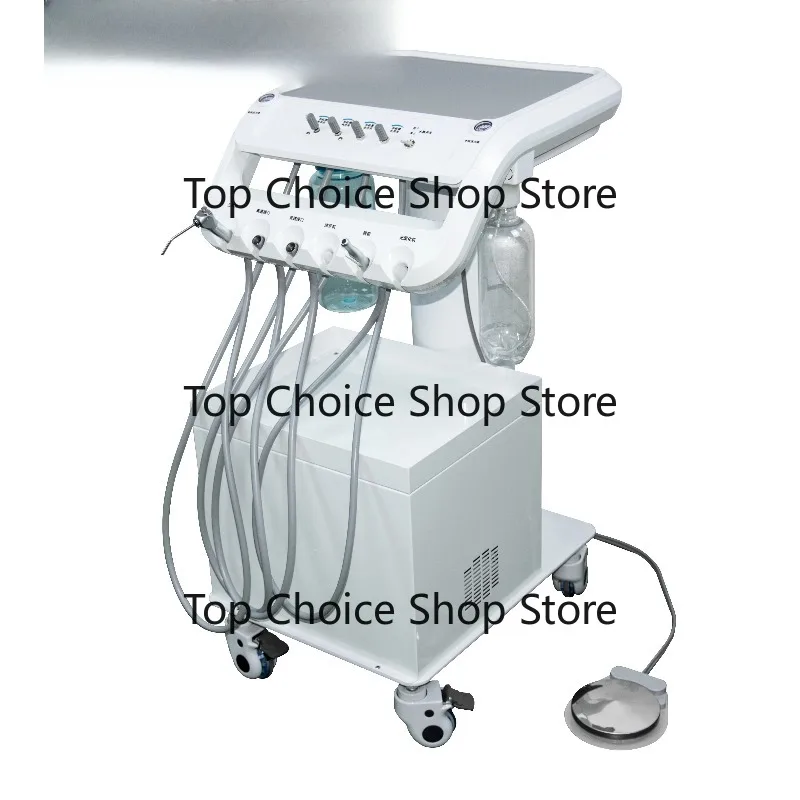 Porta-ble Pneumatic Multifunctional Mobile Service Cart Multifunction Animal Care Mobile Working Trolley