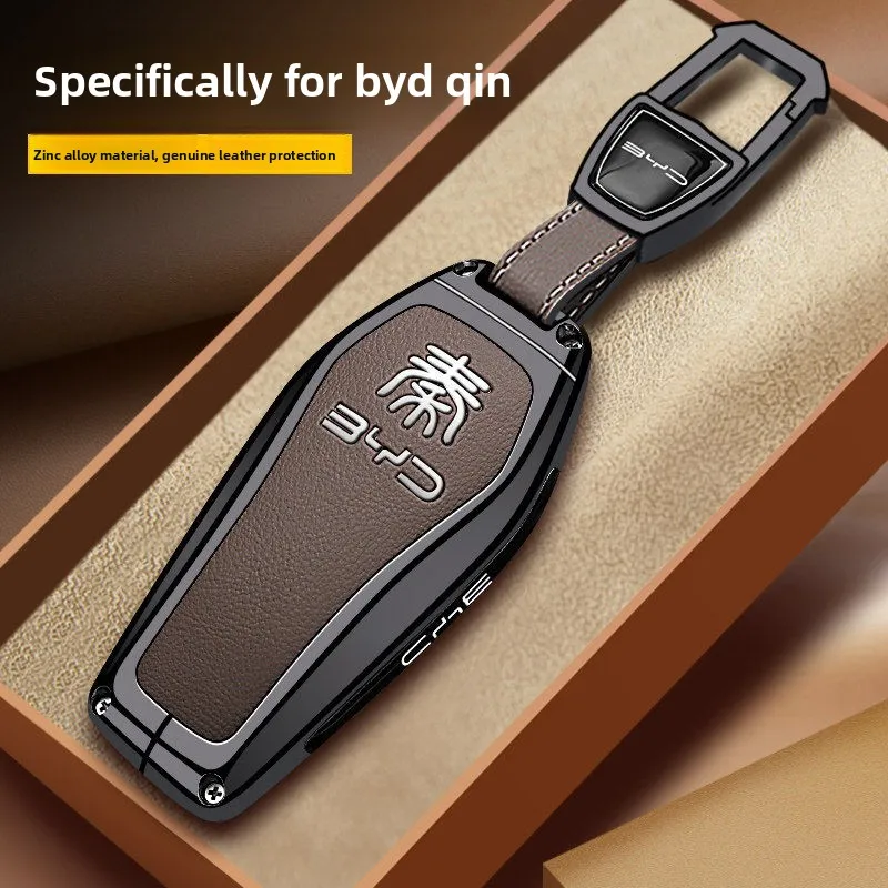 2026 BYD Qin Plus Keycase 26/25 L/ev Car DMI Automotive Supplies Pro Keychain Shell