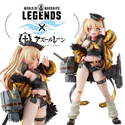 Figurka Anime 23cm z motywem azurowym seksowna dziewczyna USS Bache PVC figurka USS Honolulu Louis Model kolekcjonerski zabawka dla lalek