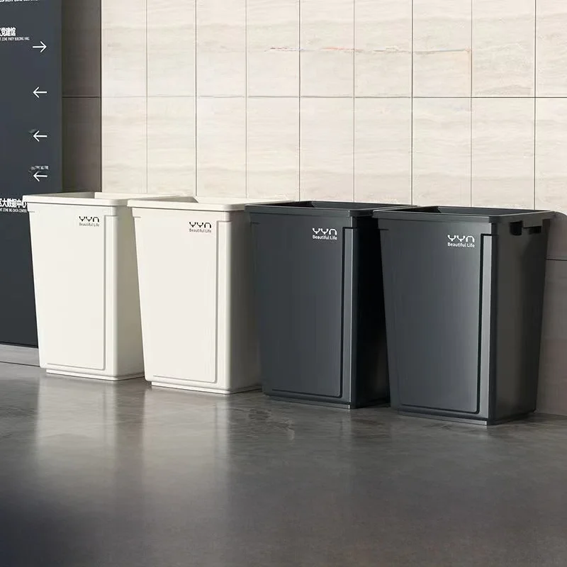 

Large Capaci Square Garbage Can for Living Room And Kitchen Villa Yard 50L Cleaning Buet Commercial Use Home Use