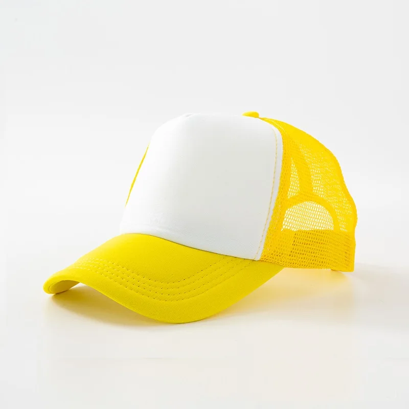 Herren Trucker Caps Schaumstoff Polyester Sport-Baseballmützen Belüftete Hüte für Erwachsene Männer Frauen Gorros – Detail 19