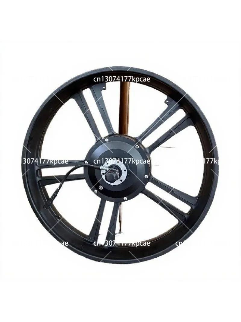 48V 750W 20 Inch Hub Motor for Snowmobile/ATV/UTV Conversion Kit with Sensor Waterproof Design Compatible