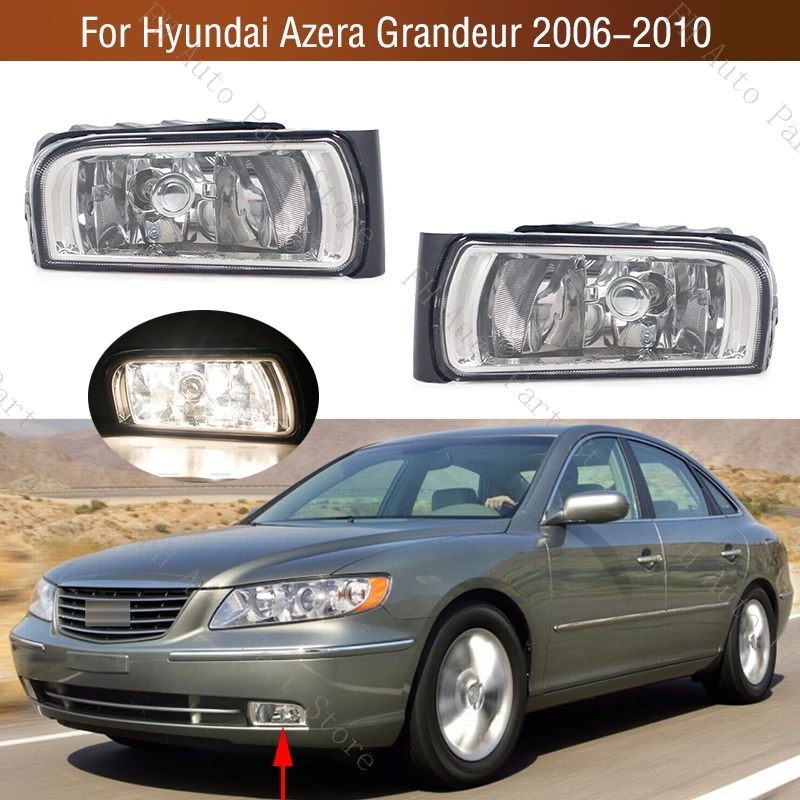 Conjunto de Farol de Neblina Dianteiro para Hyundai Azera Grandeur 2006 2007 2008 2009 922013L100 922023L100