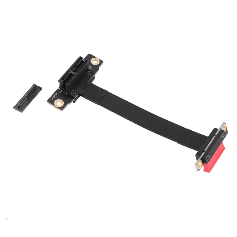 

2X PCIE X1 Riser Cable Dual 90 Degree Right Angle Pcie 3.0 X1 To X1 Extension Cable 8Gbps PCI Express 1X Riser Card 10CM