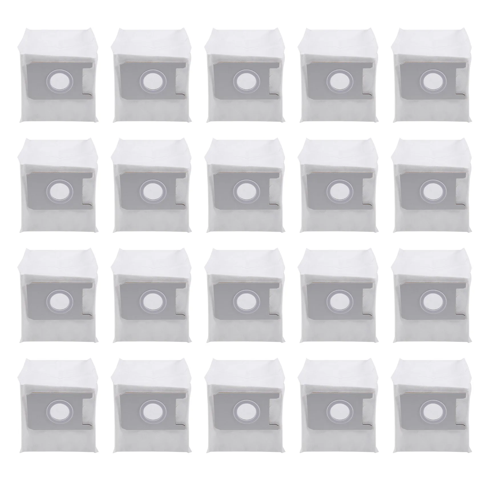 20Pcs Accessories Dust Bags for Conga 2290 Robotic Vacuum Cleaner Dust Filter Paper Bag Dust Bags Replacement