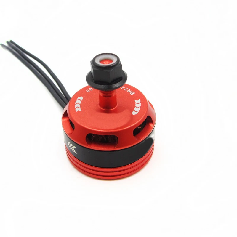 4 pz = 2 paia Racing Edition 2205 BR2205 2300KV 2-4S motore Brushless CW/CCW per QAV250 ZMR250 elettronica fai da te