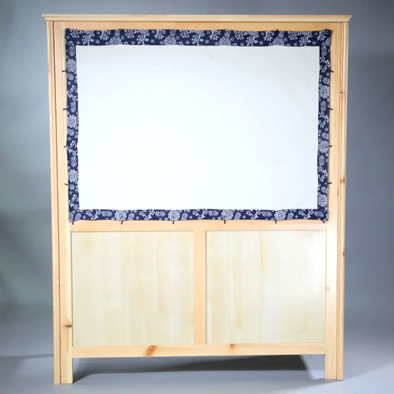 Solid wood shadow cabinet traditional folk performance props shadow puppet props shadow play