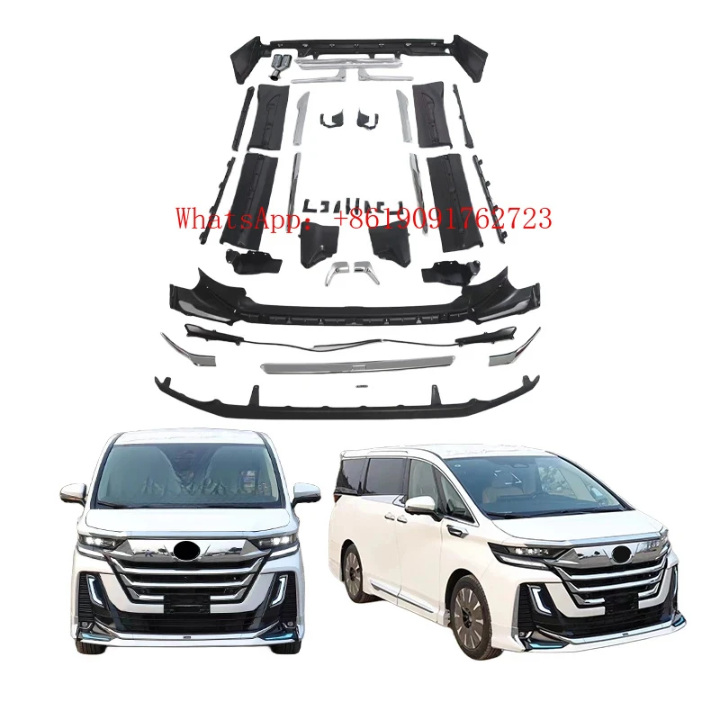 

Factory Hot Selling 2024 Vellfire Modell pp Plastics Body Kit Car Bumper for Bodykit