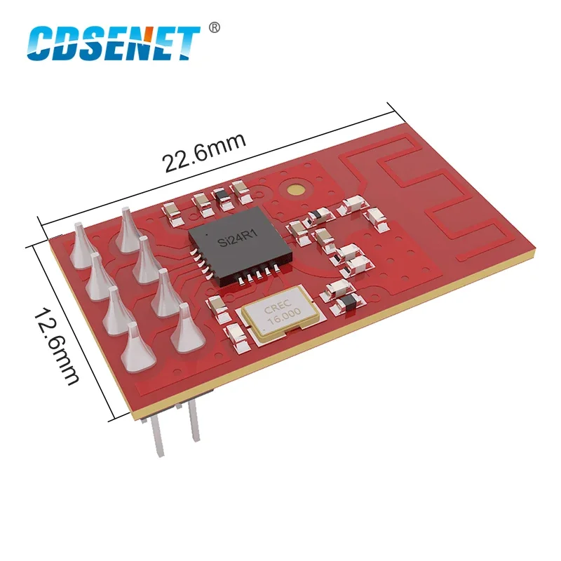 Si24R1 2.4GHz RF Module Long Distance SPI nRF24L01+ Wireless Transceiver Беспроводной модуль E01C-ML01D PCB Antenna IOT Solution