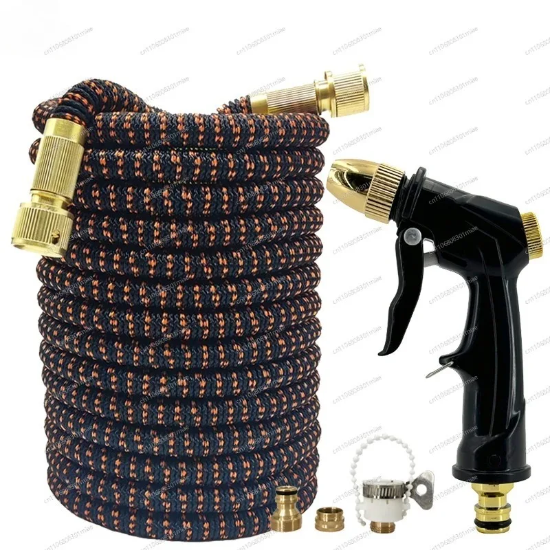 

Садовый расширяемый шланг Magic Hose, регулируемый водяной пистолет высокого давления, многорежимный, для полива и мойки автомобилей