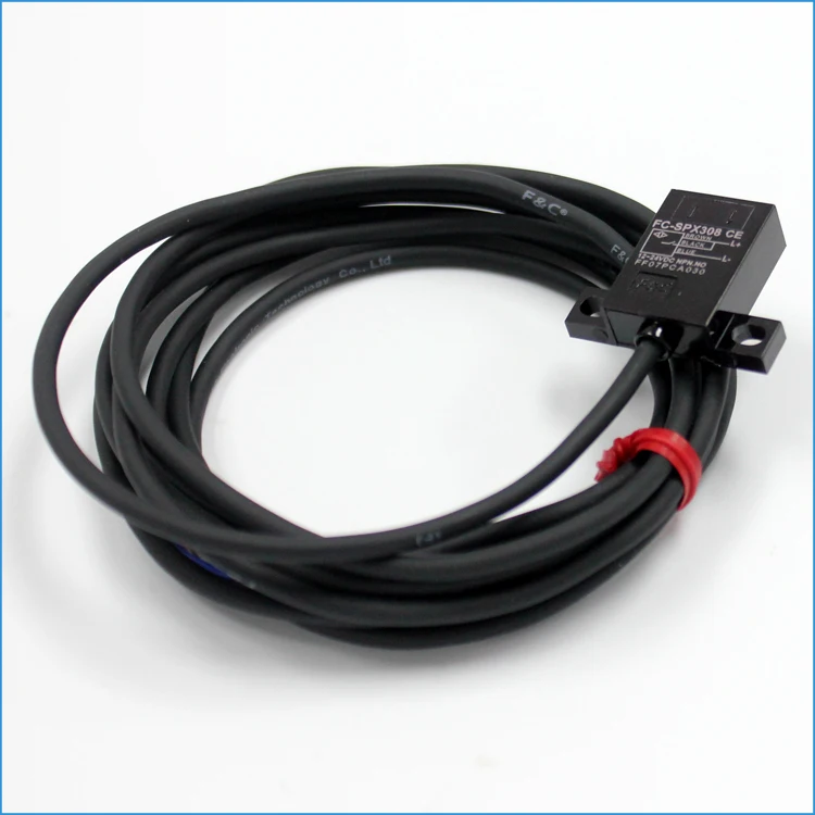 Photo Sensor 3 Slot Pin Transparent Object Detection IR Sensor 5-24VDC 10mm NPN Work for Machines with CE