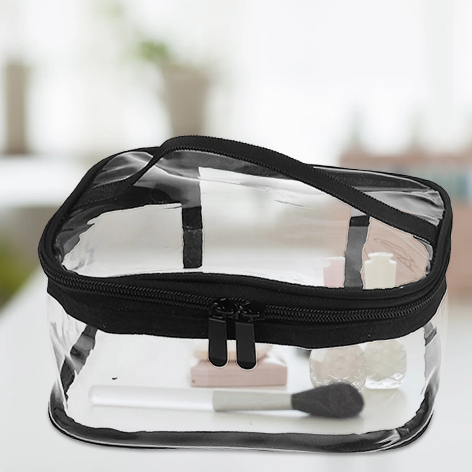 

4Pcs Bags Waterproof Toiletry Carry Pouches Travel Clear Makeup Bags Clear ganizer Bag Makeup ganizer Storage