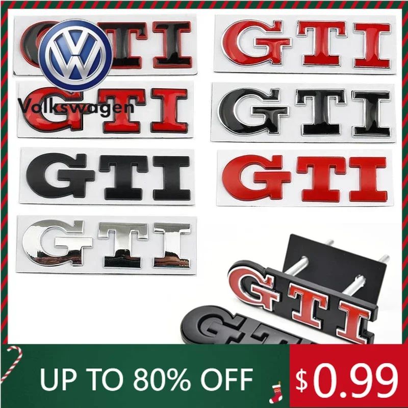 

Наклейки на интерьер, 1 шт., металлический значок автомобиля, наклейка на переднюю решетку, украшение для VW GTI Passat B6 Golf Mk7 Polo Tiguan Jetta T-R