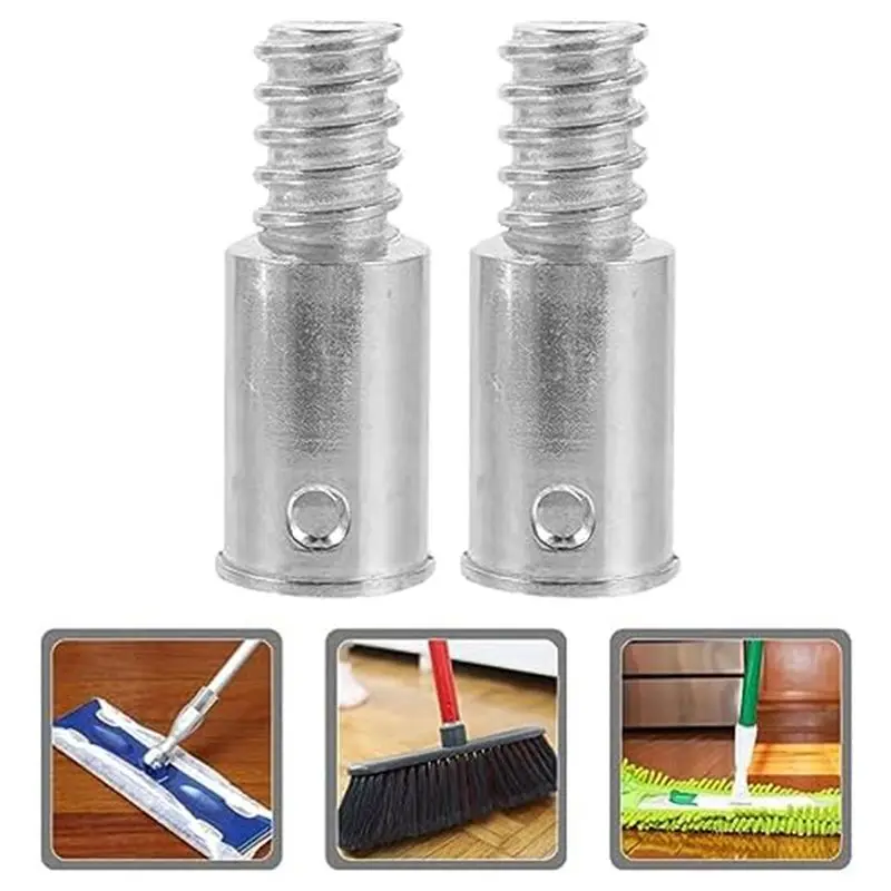 ONCE 2Pcs Threaded Tip Replacement Spare Parts Accessories Repair Kit,Aluminum Threaded Handle Tips For 0.72 Inch Wood Or Metal