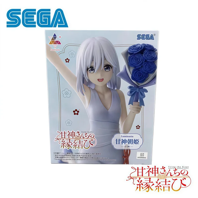 Figura de acción original SEGA Amagami-San Chi No Enmusubi Amagami Asahi en stock, modelo de muñeca nueva en caja, figura de acción de anime