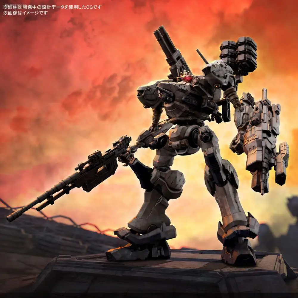 Bandai Originele Echte Anime Game Armored Core VI 30MM RaD CC-2000 ORBITER Nightfall Raven Model Assemblage Speelgoed Action Figure