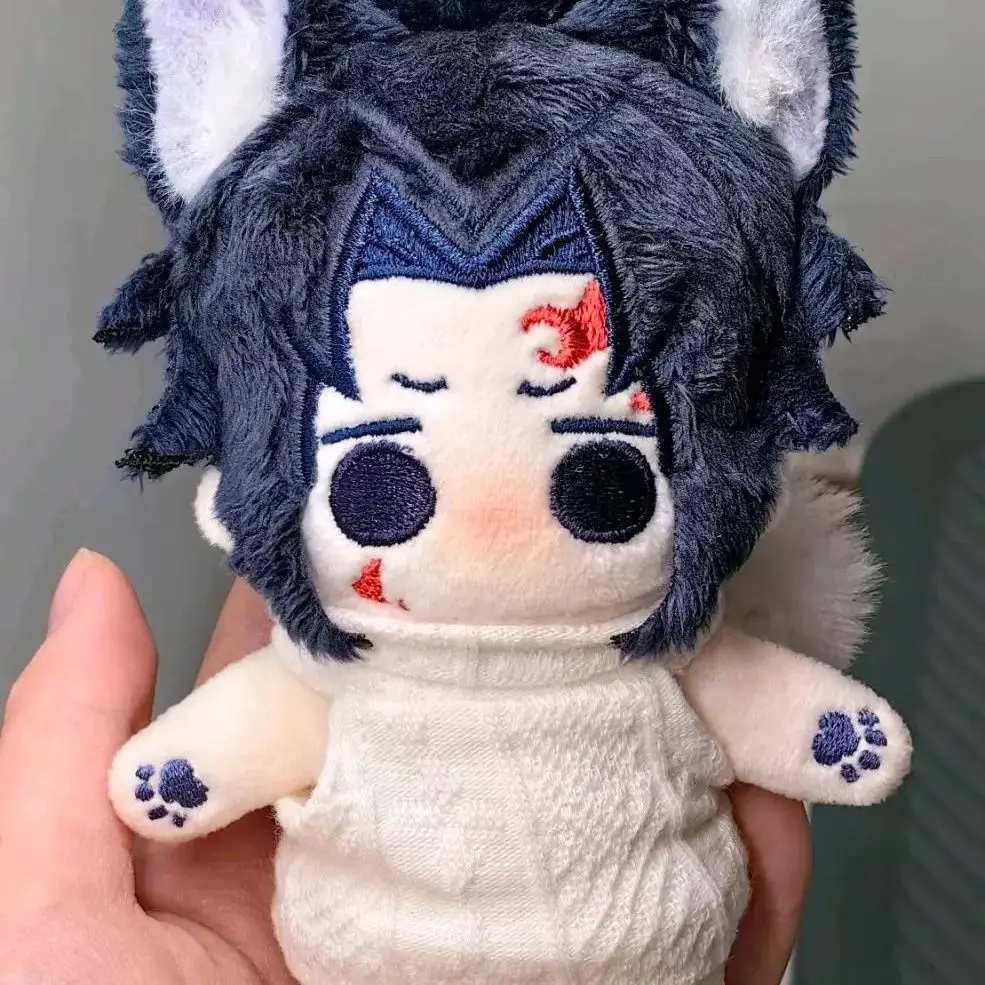 Kokushibo-Muñeca de dibujos animados de Demon Slayer, Cosplay de cuerpo suave, cambio de ropa, almohada, regalos de Navidad, 20cm