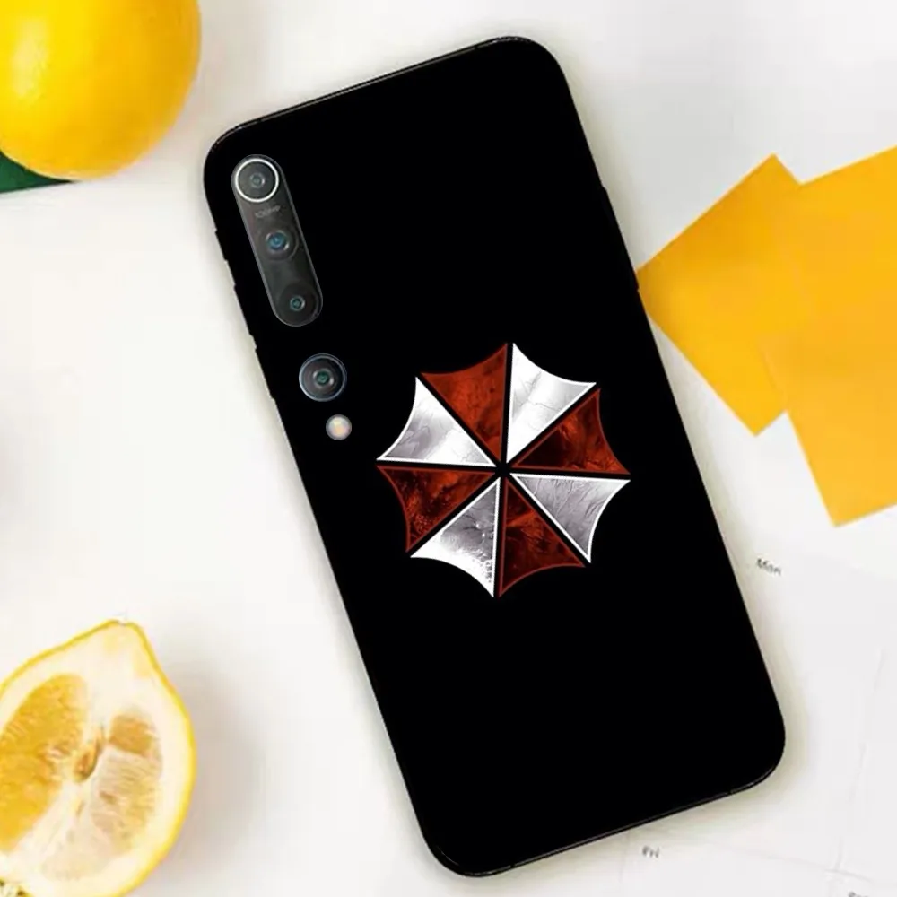 Umbrella Corporation Phone Case For Xiaomi Mi 5X 8 9 10 11 12 lite pro 10T PocoX3pro PocoM3 Note 10 pro lite