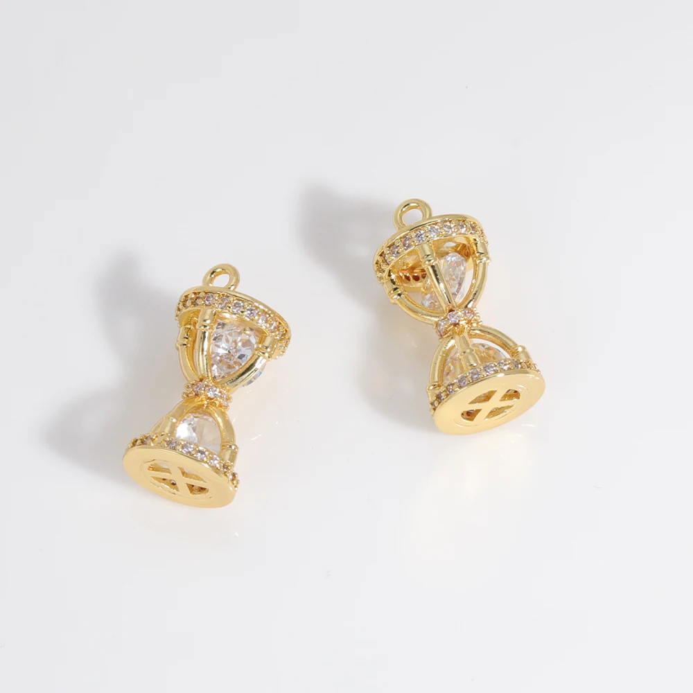 

Cordial Design 20Pcs 10*19MM Hand Made/DIY Pendant/Jewelry Findings & Components/Charms Accessories/Genuine Gold Plating #194813